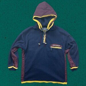 Vintage boss fleece jacket rare grail polar color block gangster gorp